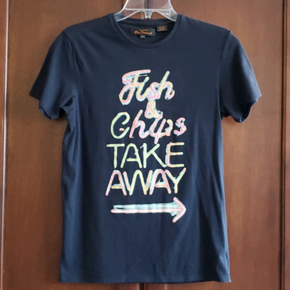 Ben Sherman Fish & Chips Takeaway T-Shirt
